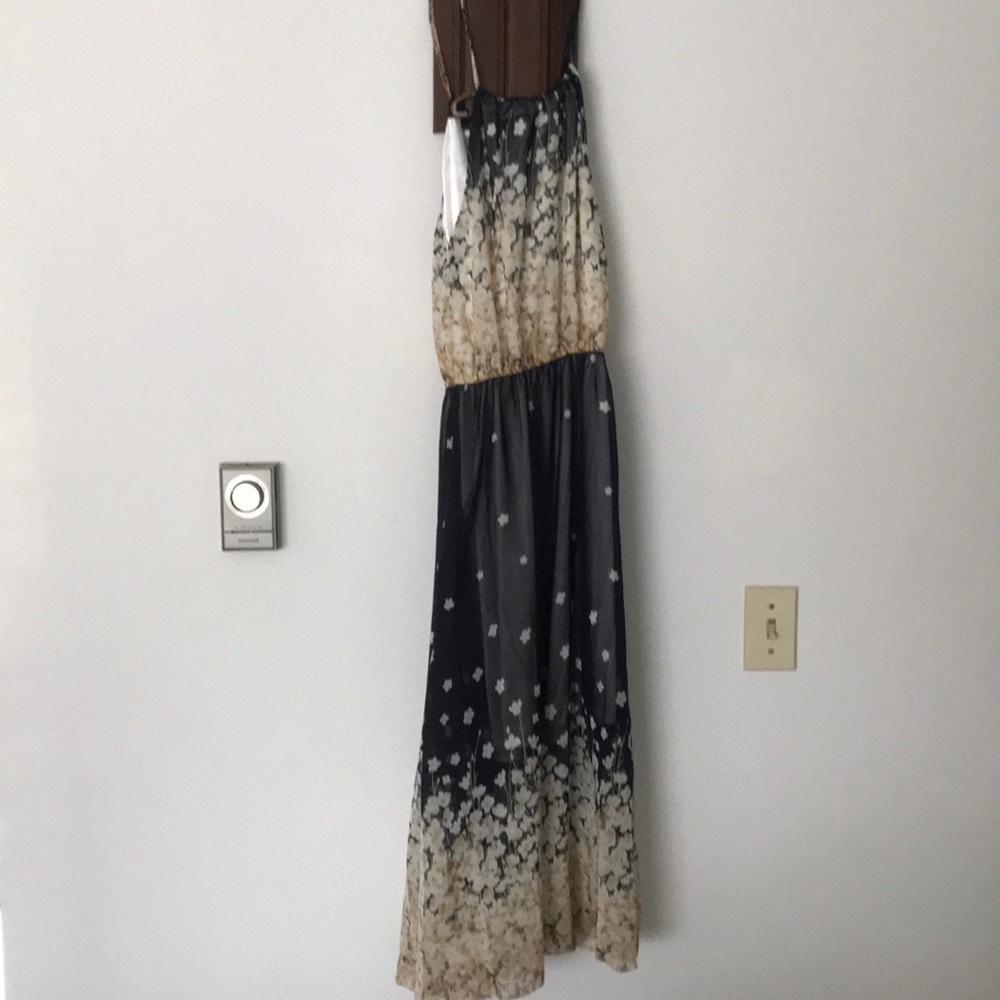 Women’s Asian size large floral midi dress